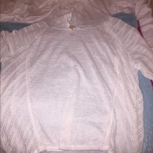 A see through lace top